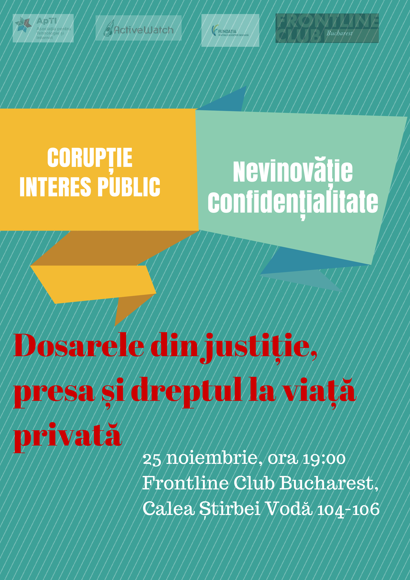 Afis dezbatere 25 noiembrie 2014